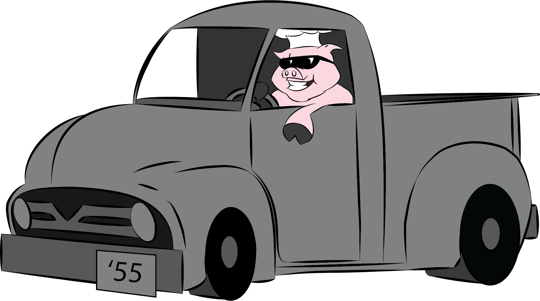 Smokin 55 BBQ logo